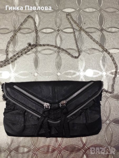 nOva-дамска чанта естествена кожа, снимка 1