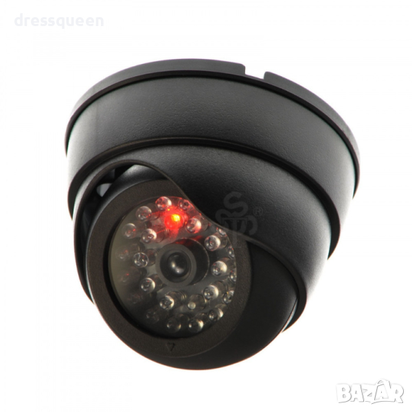 ( ДИОДИ ) Фалшива Куполна Камера с червен диод, снимка 1