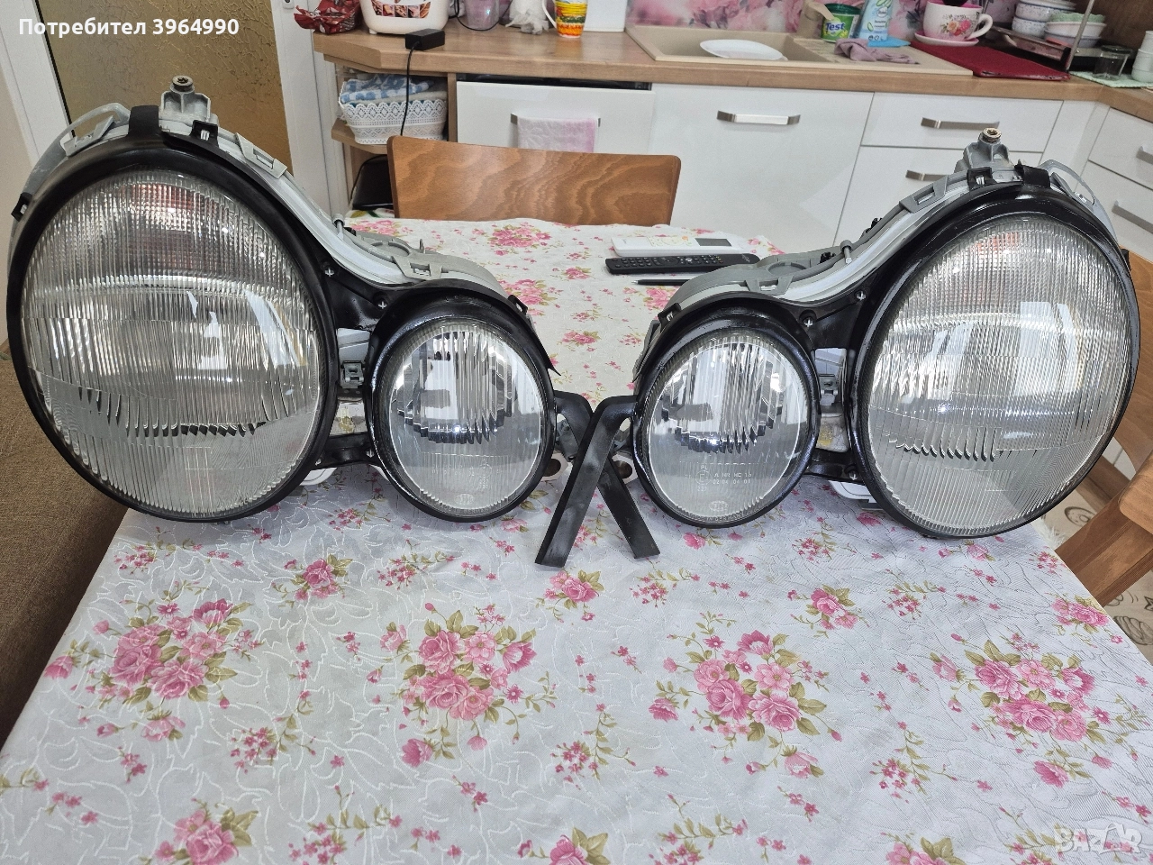 Оригинални фарове HELLA за Мерцедес Еклас W210 преди фейс , снимка 1