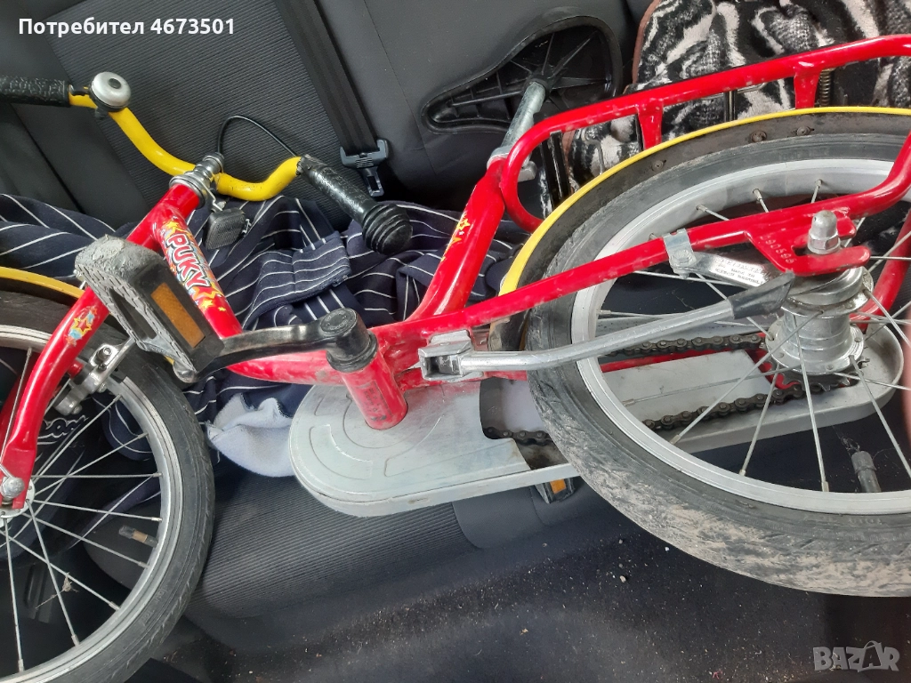 Детско колело 16цола.Пуки , снимка 1