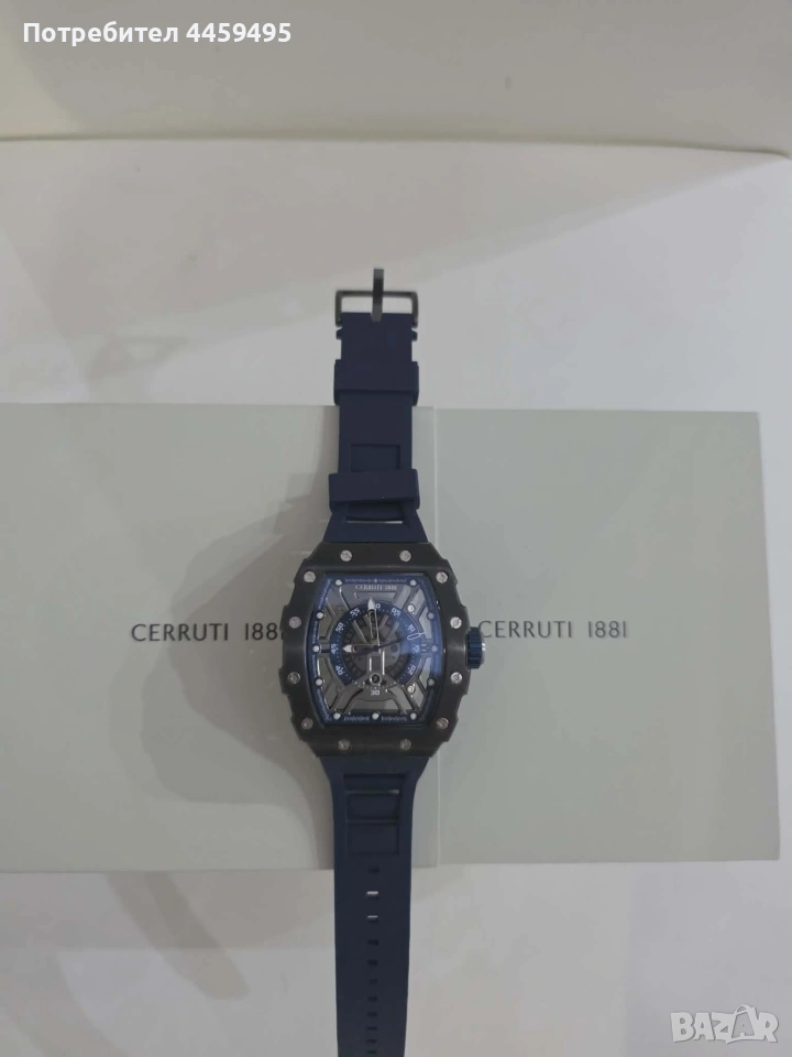Часовник CERRUTI 1881. Оригинален с кутия и гаранция., снимка 1