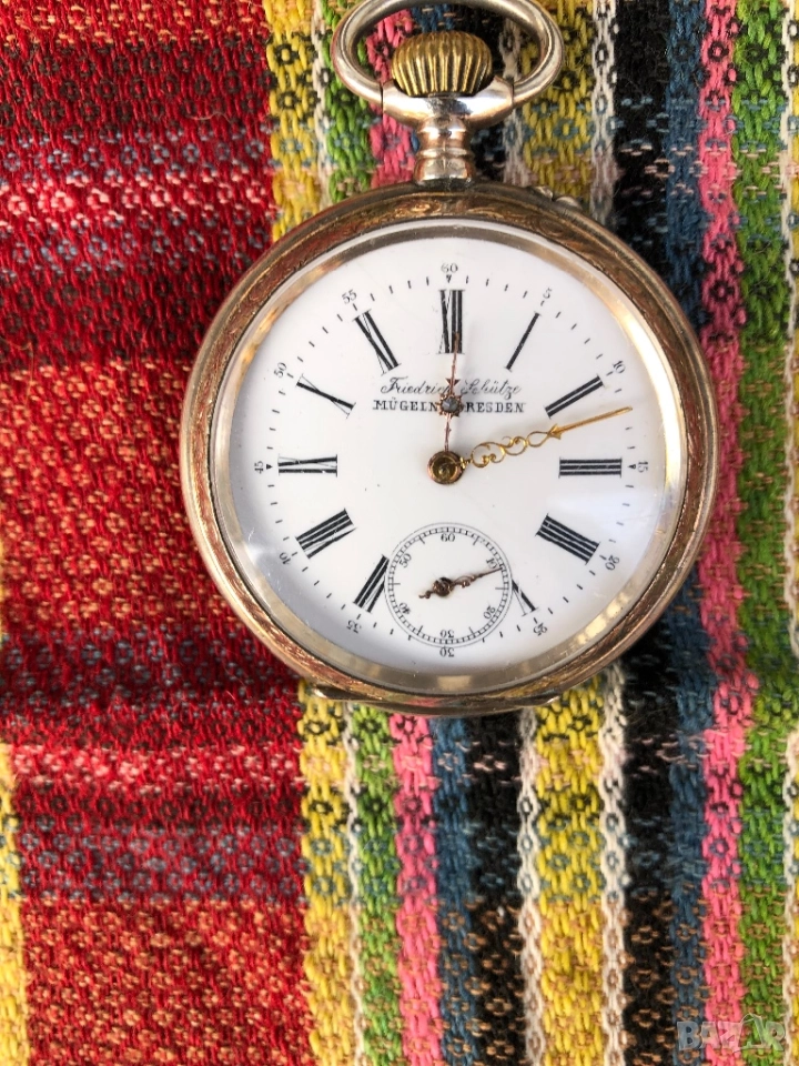 Сребърен часовник, снимка 1