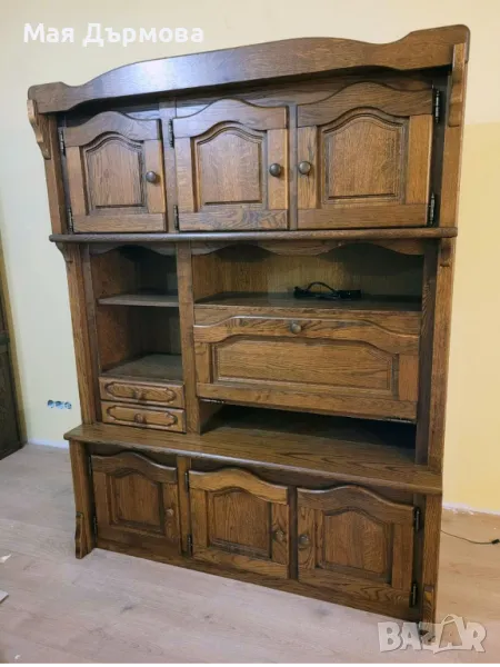  стилен шкаф секция масив, снимка 1