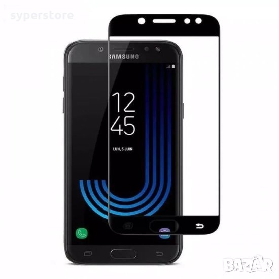 Стъклен протектор за Samsung Galaxy J5 Pro J530F 2017 FullFace версия Black , снимка 1