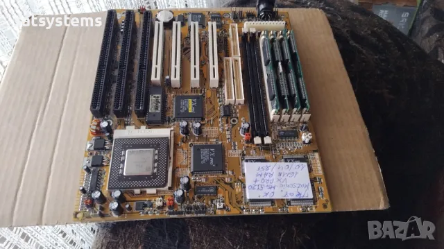 Дънна платка Matsonic MS-5120 VX PRO+ Socket 7 +16MB RAM, снимка 8 - Дънни платки - 47840406