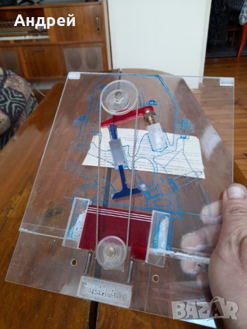 Старо учебно помагало Газоразпределителен механизъм, снимка 5 - Други ценни предмети - 31861154