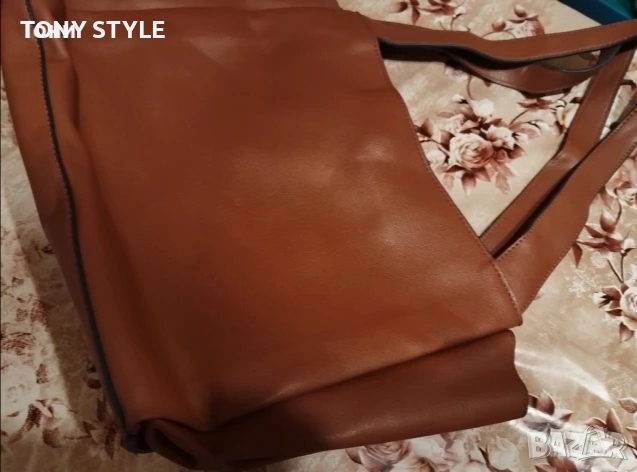 Нова Кожена Дамска Чанта , снимка 2 - Чанти - 51532362