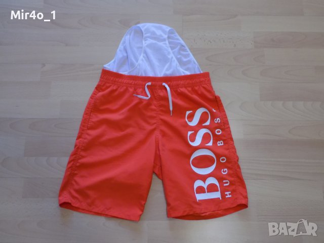Къси панталони hugo boss шорти бански гащета оригинал спорт мъжки XS/S, снимка 5 - Спортни дрехи, екипи - 40140796