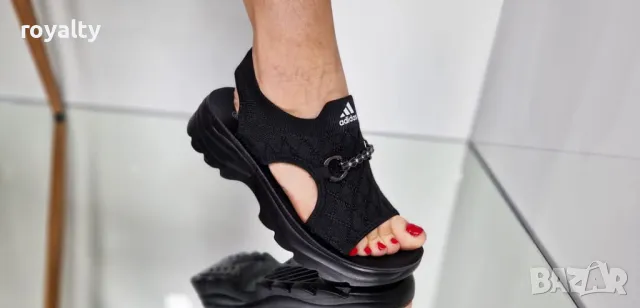 Adidas черни дамски сандали 