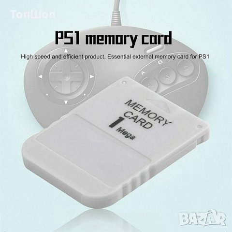 Sony PlayStation 1 Memory Card, снимка 3 - Други игри и конзоли - 29496058