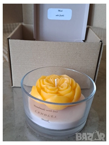 Ароматни свещи, снимка 9 - Декорация за дома - 54312525