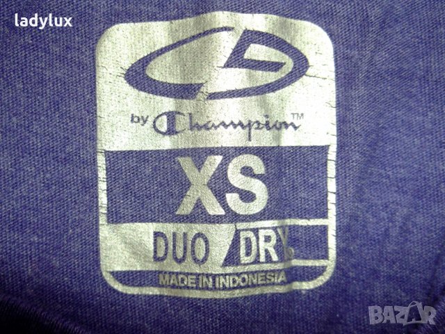 Champion Duo Dry, 60% Памук, Размер XS. Код 1067, снимка 5 - Тениски - 29376815