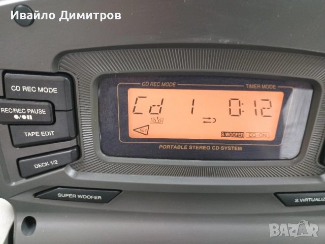 Panasonic RX-ED707, снимка 4 - Радиокасетофони, транзистори - 51958885