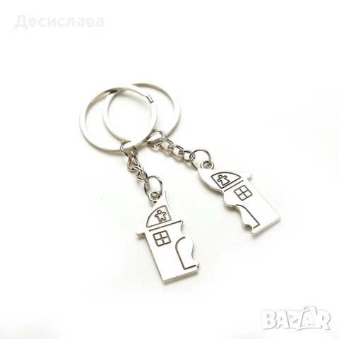 Двоен ключодържател-къщичка, снимка 3 - Други - 44208758