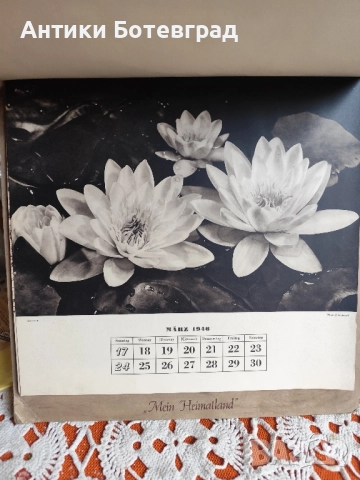 стар календар 1946 Швейцария , снимка 3 - Антикварни и старинни предмети - 51865468