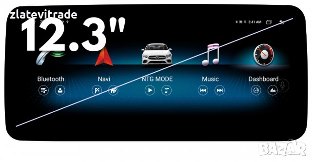 MERCEDES-BENZ SL (R231) SLC SLK (R172) 2011-2020 НАВИГАЦИЯ 12.3", снимка 3 - Навигация за кола - 39094364