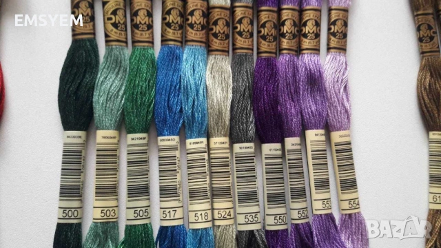 мулине DMC за бродерия, снимка 9 - Гоблени - 50915962