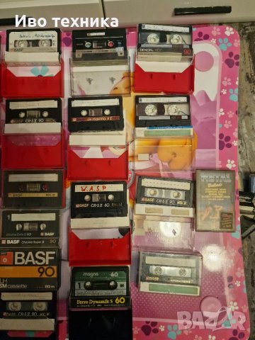 Продавам касетки 100бр.диско метал  рок и няколко със немска музика  и някои други с класика, снимка 13 - Декове - 39397775