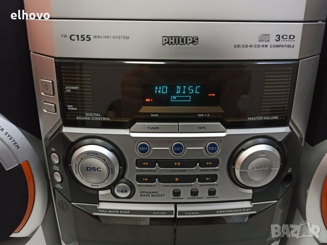 Аудио система Philips FW-C155/22, снимка 6 - Аудиосистеми - 31012124