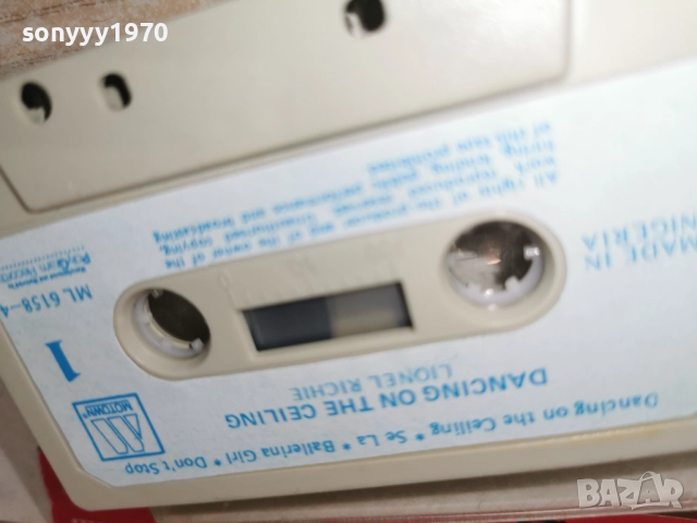 LIONEL RICHIE-ORIGINAL TAPE 2312251635, снимка 14 - Аудио касети - 52885467