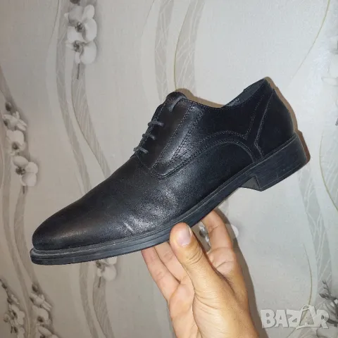 Официални кожени обувки Geox номер 44, снимка 3 - Официални обувки - 47498575