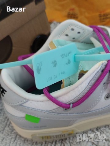 Nike SB Dunk Off White Lot 42 of 50 Размер 39 Номер Нови Маратонки Безплатна Доставка , снимка 4 - Маратонки - 40853539
