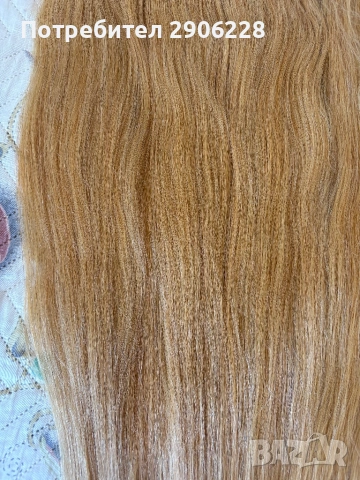 Естествена бразилска коса 80см, снимка 2 - Аксесоари за коса - 54339458