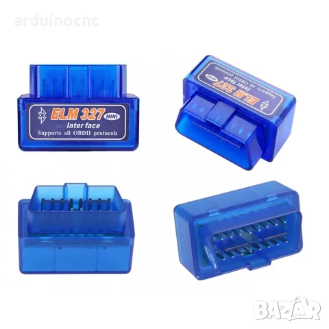 Диагностика на автомобили OBD2 Bluetooth ELM 327 v1.5 OBDII интерфейс