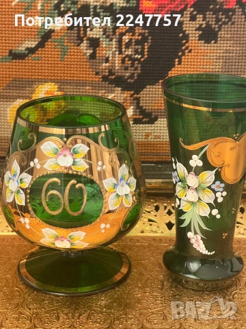 Огромна чаша Myрано, снимка 3 - Антикварни и старинни предмети - 54264318