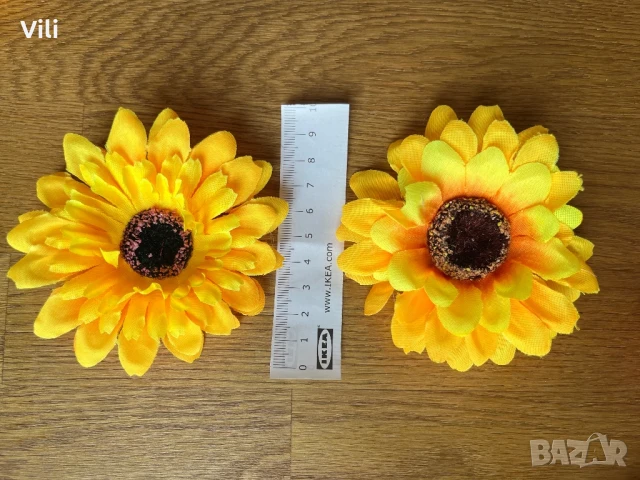 Цвете за коса ,аксесоар към носия , снимка 16 - Аксесоари за коса - 45465208