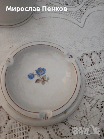 Кана и пепелник, снимка 7 - Антикварни и старинни предмети - 52325851