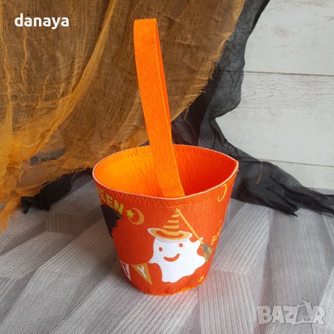 3140 Halloween кошничка за лакомства с декорация прилеп, снимка 2 - Други - 38304934