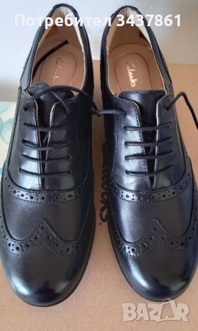 Дамски обувки Clarks, снимка 1 - Дамски елегантни обувки - 40867010