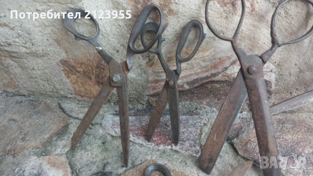 Стари ножици, снимка 10 - Антикварни и старинни предмети - 32042801
