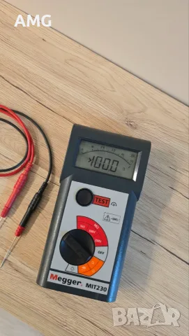 Мегаом метър Megger MIT230, снимка 5 - Други инструменти - 56404459