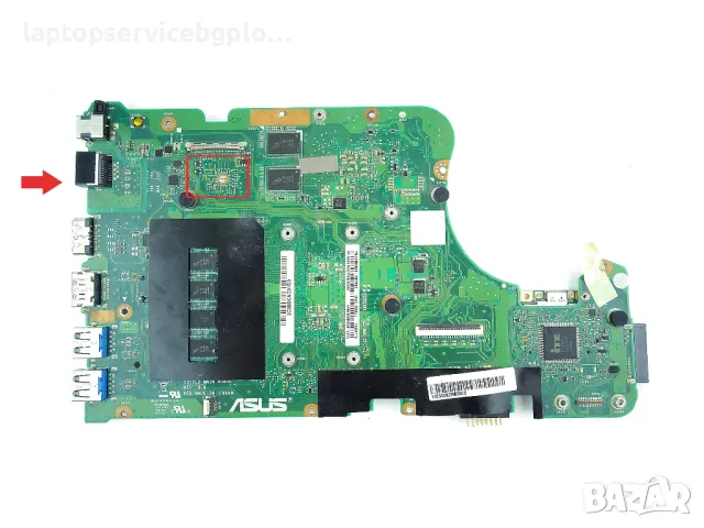 Asus X555 X555LD X555LJ Дънна платка i3-4005U GF 920M съвместима с 30 пинова матрица, снимка 3 - Части за лаптопи - 50130561