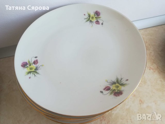 Чинии за супа и основно