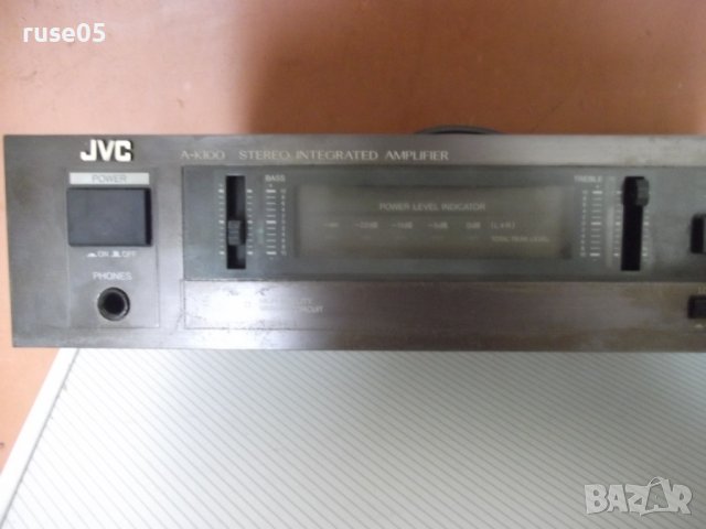 Усилвател стерео интегриран "JVC - A-K100B" работещ, снимка 6 - Ресийвъри, усилватели, смесителни пултове - 40750674