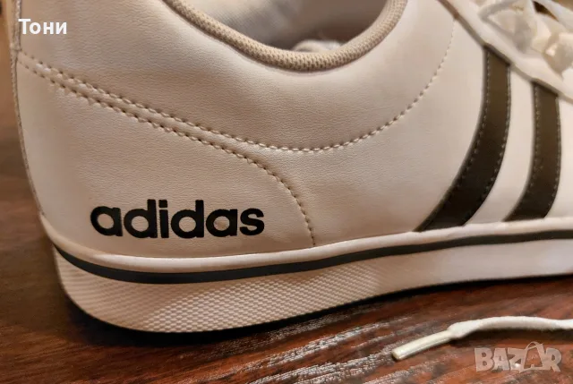 ADIDAS Оригинал Нови Кожени Мъжки Маратонки 44, снимка 13 - Маратонки - 56121748