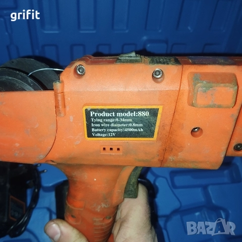 машина за връзване на арматура от 8мм-34мм, снимка 2 - Други машини и части - 52922504