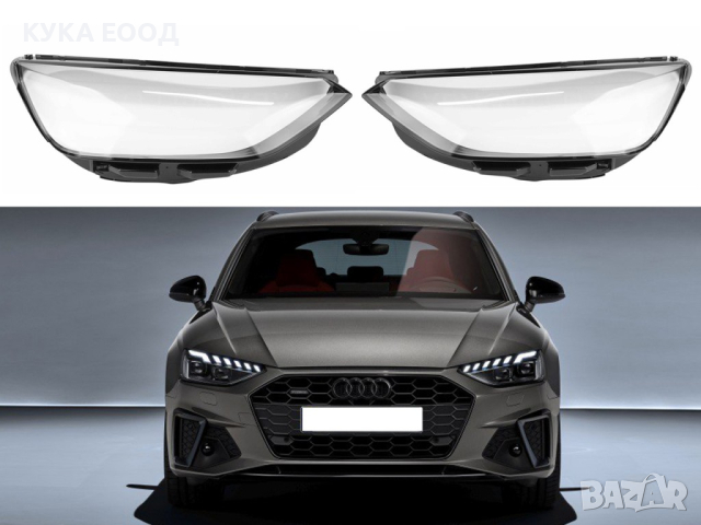Стъкла за фарове на Audi A4 B9 Facelift 2019+, снимка 4 - Аксесоари и консумативи - 44514258