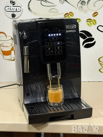 Кафемашина кафе автомат delonghi dinamica с гаранция, снимка 4 - Кафемашини - 53265759