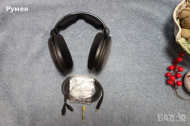 Sennheiser Massdrop HD58X jubilee - качествени стерео слушалки, снимка 8 - Слушалки и портативни колонки - 53108599