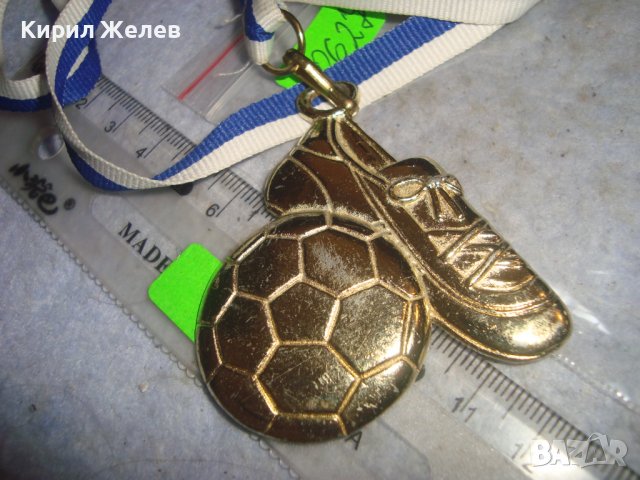 ПОЗЛАТЕН СПОРТЕН КОЛЕКЦИОНЕРСКИ МЕДАЛ с ЛЕНТА 30627, снимка 5 - Антикварни и старинни предмети - 37954889