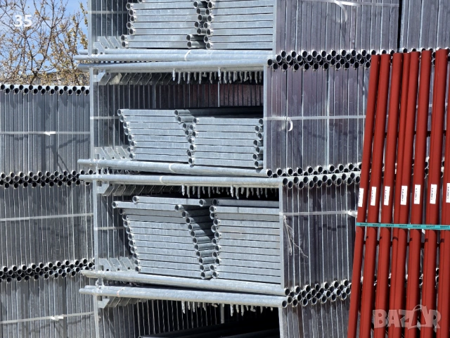 Фасадно скеле, снимка 2 - Други машини и части - 54229766