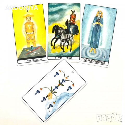 The Golden Dawn Tarot  - карти Таро, снимка 10 - Други игри - 37399061