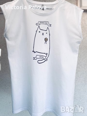 Блуза/тениска LAURA TORELLI памук