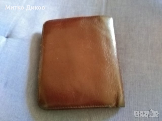 Портфейл Арт 93 страничен 130х105мм естествена кожа, снимка 4 - Портфейли, портмонета - 44149893