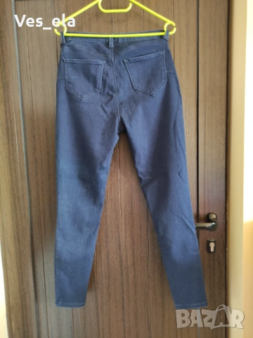 Нови еластични тъмни дънки, снимка 2 - Дънки - 53299966