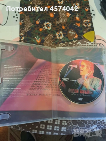 Glenn Hughes – Live In Australia 2007 DVD, снимка 2 - CD дискове - 54355105